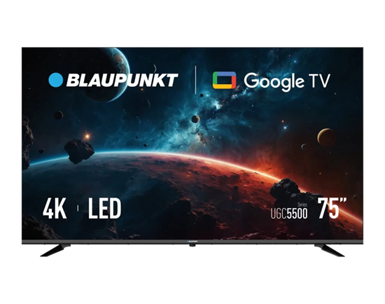 Picture of Blaupunkt LED TV | 75UGC5500S | 75 | Smart TV | Google TV | UHD | Black