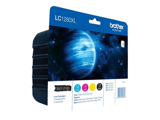 Picture of Brother LC-1280 XL Value-Pack BK/C/M/Y