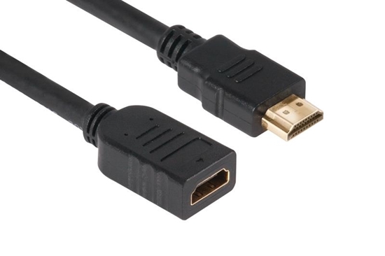 Picture of CABLE HDMI TO HDMI 5M/M/F CAC-1320 CLUB3D