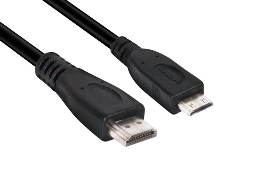 Picture of CABLE MINI HDMI TO HDMI 1M/M/M CAC-1350 CLUB3D