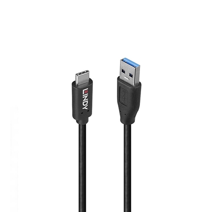 Attēls no CABLE USB3.2 TYPE A TO C 1.5M/36972 LINDY