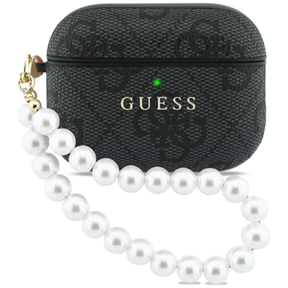 Изображение Case Guess 4G Pearl Strap for AirPods Pro 3 black