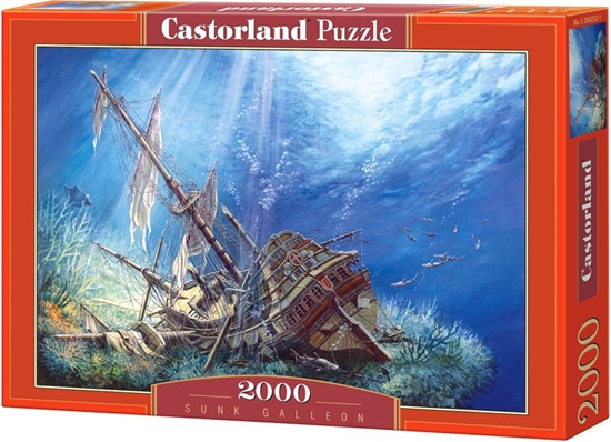 Picture of Castorland 2000 Zatopiony Galleon - PC-200252