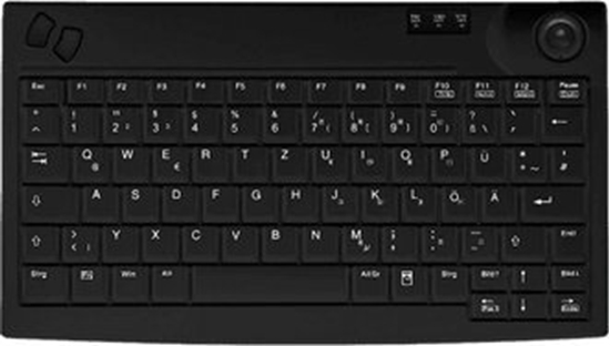 Picture of Cherry AKTIVE KEY Industry 4.0 Mini Trackball Keyboard USB