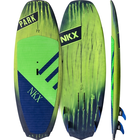 Picture of Cietais SUP dēlis NKX Park Carbon 7'2 Forest