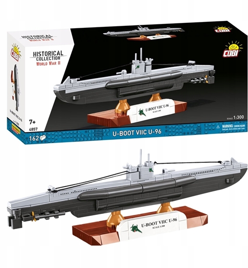 Picture of Cobi Niemiecki okrt podwodny typ VIIC 1:300 (4857)