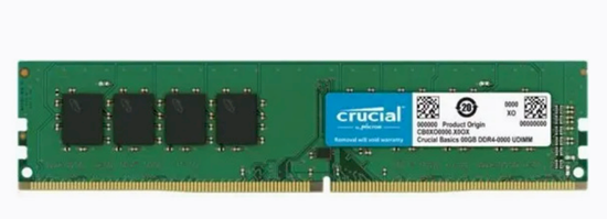 Изображение Crucial CB16GU3200 RAM Memory 16GB DDR4