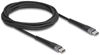 Picture of Delock USB 2.0 Cable USB Type-C™ male to male with extended bend protection 60 W 2 m