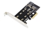 Attēls no Digitus M.2 NGFF / NVMe SSD PCI Express 3.0 (x4) Add-On Card