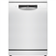 Изображение Dishwasher | SMS4HVW00E | Free standing | Width 60 cm | Number of place settings 14 | Number of programs 6 | Energy efficiency class D | Display | AquaStop function | White