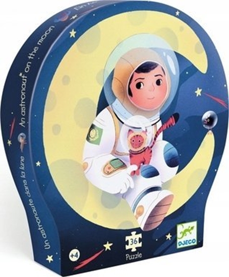 Picture of Djeco Siluet dlion - Astronautas mnulyje (36 detals)