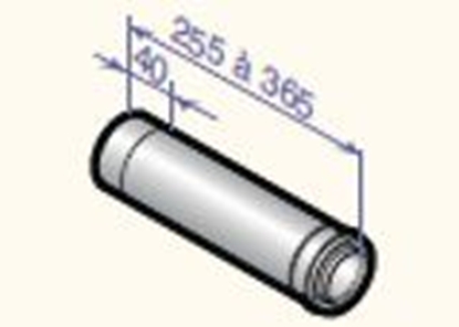 Изображение Dūmvada kompensējošā uzmava D60/100, DY688, ALU/PP