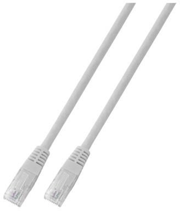 Attēls no EFB Elektronik 1m Cat6 Patch, 1 m, Cat6, U/UTP (UTP), RJ-45, RJ-45, White