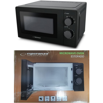 Picture of Esperanza EKO011K Microwave oven 1100W (Visual defects, Damaged packaging)
