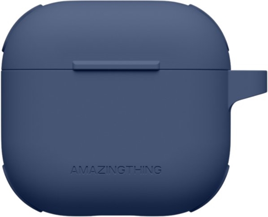 Изображение Etui AMAZINGTHING Omni Case do AirPods 4 - ciemnoniebieskie