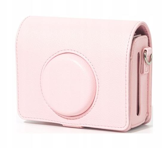 Picture of Etui Pokrowiec Futera Case Osona Torba Do Fujifilm Instax Mini Evo / Róowy / Poziomy