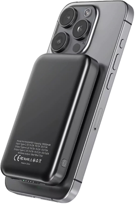 Picture of Powerbank ExtraLink Extralink MagSafe 10000mAh Grafitowy | Powerbank | Power bank, 38.5Wh PD20W+15W USB-C USB-A