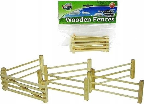 Picture of Figurka Hipo Drewniane ogrodzenie 6 szt