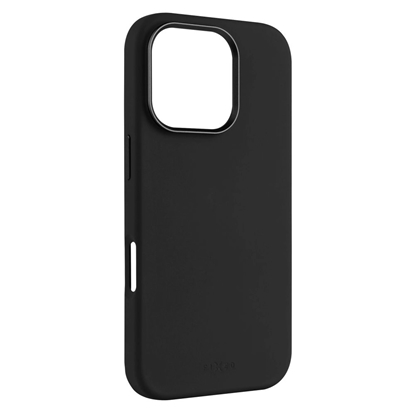 Изображение Fixed Back cover | Apple | iPhone 17 | Liquid silicon | Black | MagFlow