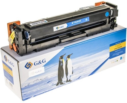 Picture of G&G kompatybilny toner z HP CF541X, NT-PH203XC, HP 203X, cyan, 2500s, high capacity, EOL