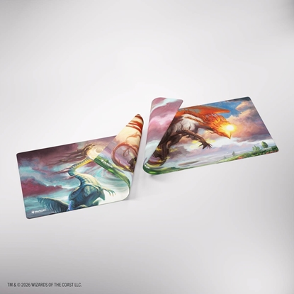 Изображение Gamegenic: Magic the Gathering - Lorwyn Eclipsed - Double-Sided Playmat - Eirdu, Carrier of Dawn/Isilu, Carrier of Twilight