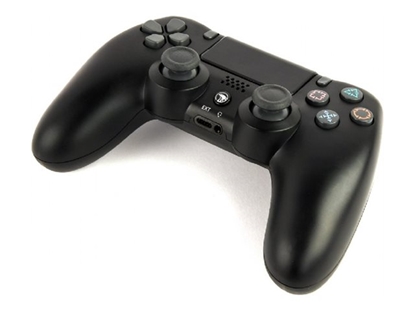 Изображение Spēļu kontrolieris Gembird DualShock PS4 Black V2