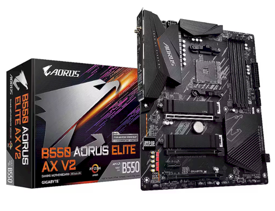 Изображение Gigabyte B550 AORUS ELITE AX V2 Motherboard