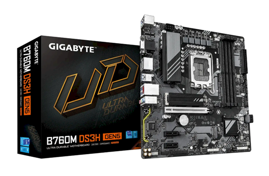 Picture of Gigabyte B760M DS3H GEN5 Motherboard