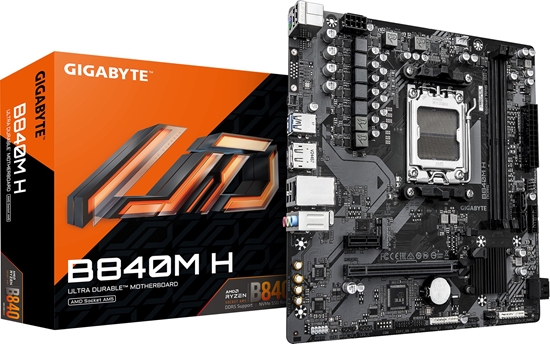 Picture of GIGABYTE B840M H pyta gówna AMD B840 Gniazdo AM5 micro ATX