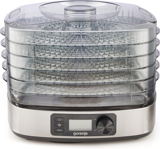 Picture of Gorenje | Food Dryer | FDK500DE | Power 380 W | Number of trays 5 | Temperature control | Integrated timer | Stainless steel