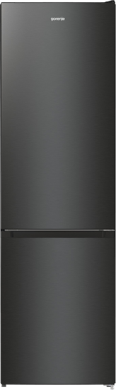Picture of Gorenje | Refrigerator | NRK6202EBXL4 | Energy efficiency class E | Free standing | Combi | Height 200 cm | No Frost system | Fridge net capacity 235 L | Freezer net capacity 96 L | Display | 38 dB | Black