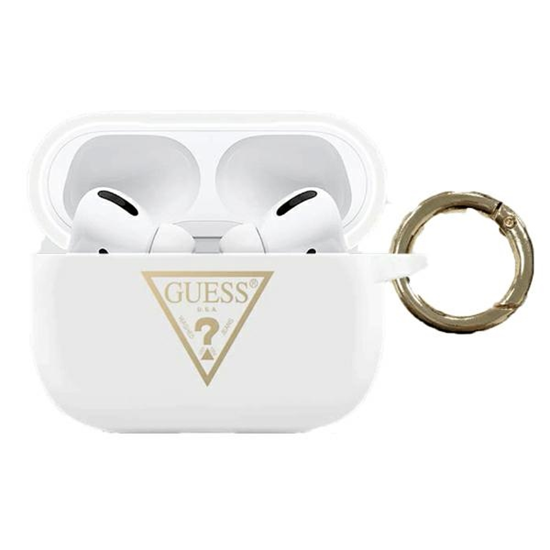 Picture of Guess GUACAPLSTLWH AirPods Pro cover white Silicon