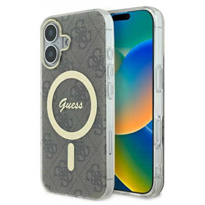 Изображение Guess GUHMP16MH4STW iPhone 16 Plus 6.7" brown hard