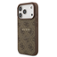Изображение Guess PU Leather 4G Colored Ring MagSafe Case for iPhone 17 Pro / Brown