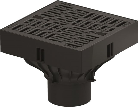 Picture of Gūlija ACO XTRAPOINT ar plast.režģi B125, DN100