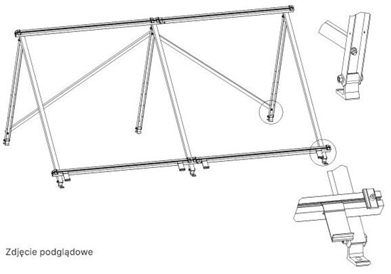 Picture of Hewalex Konstrukcja KS2100-45-1R kolektory soneczne