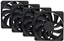 Picture of HYTE FAN- -FA12-BB-4 system chodzenia komputerów Procesor Wentylator 12 cm Czarny 4 szt.