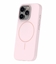 Attēls no iLike Apple iPhone 16 Pro Soft Touch Silicone case With Magnetic Light Pink