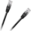 Attēls no Inne Patchcord kabel UTP 8c wtyk-wtyk 3,0m CCA czarny  cat.6e