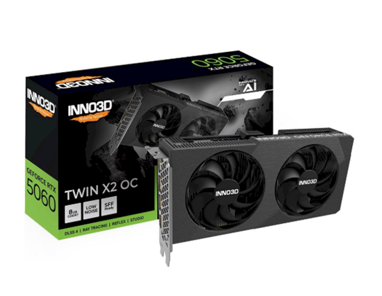 Изображение Inno3D GeForce RTX 5060 Graphics Card 8GB GDDR7