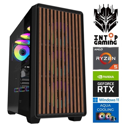Изображение INTOP AQUA Ryzen 5 7500X3D 16GB DDR5 1TB SSD M.2 NVME RTX5050 8GB WIN11Pro