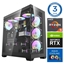 Изображение INTOP AQUA Ryzen 5 7500X3D 16GB DDR5 1TB SSD M.2 NVME RTX5070 12GB no-OS