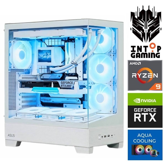 Picture of INTOP AQUA Ryzen 9 9900x 64GB DDR5 1TB SSD M.2 NVME+2TB RTX5080 16GB
 no-OS