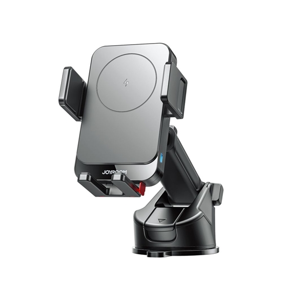 Picture of Joyroom R-ZS241S car mount with inductive charger for dashboard Black