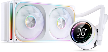 Изображение Jonsbo TH-240 AiO Wasserkhlung, ARGB, Display - 240mm, wei