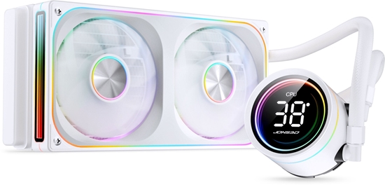 Изображение Jonsbo TH-240 AiO Wasserkhlung, ARGB, Display - 240mm, wei