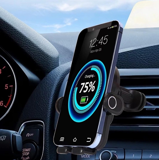 Изображение K51F2 UCHWYT SAMOCHODOWY ROBO + ADOWARKA QI