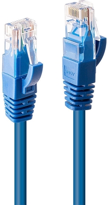 Изображение Lindy Kabel sieciowy Cat.6 U/UTP 20 m, niebieski