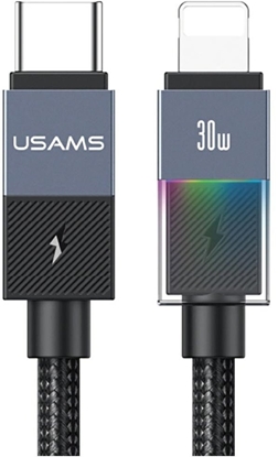 Изображение Kabel USB Usams Kabel USAMS SJ776 PD 30W USB-C/Lightning 1.2m utlenienie