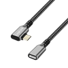 Picture of Kabel USB3.2 Gen1 TypeC do USB-C/F, PD, 2m 